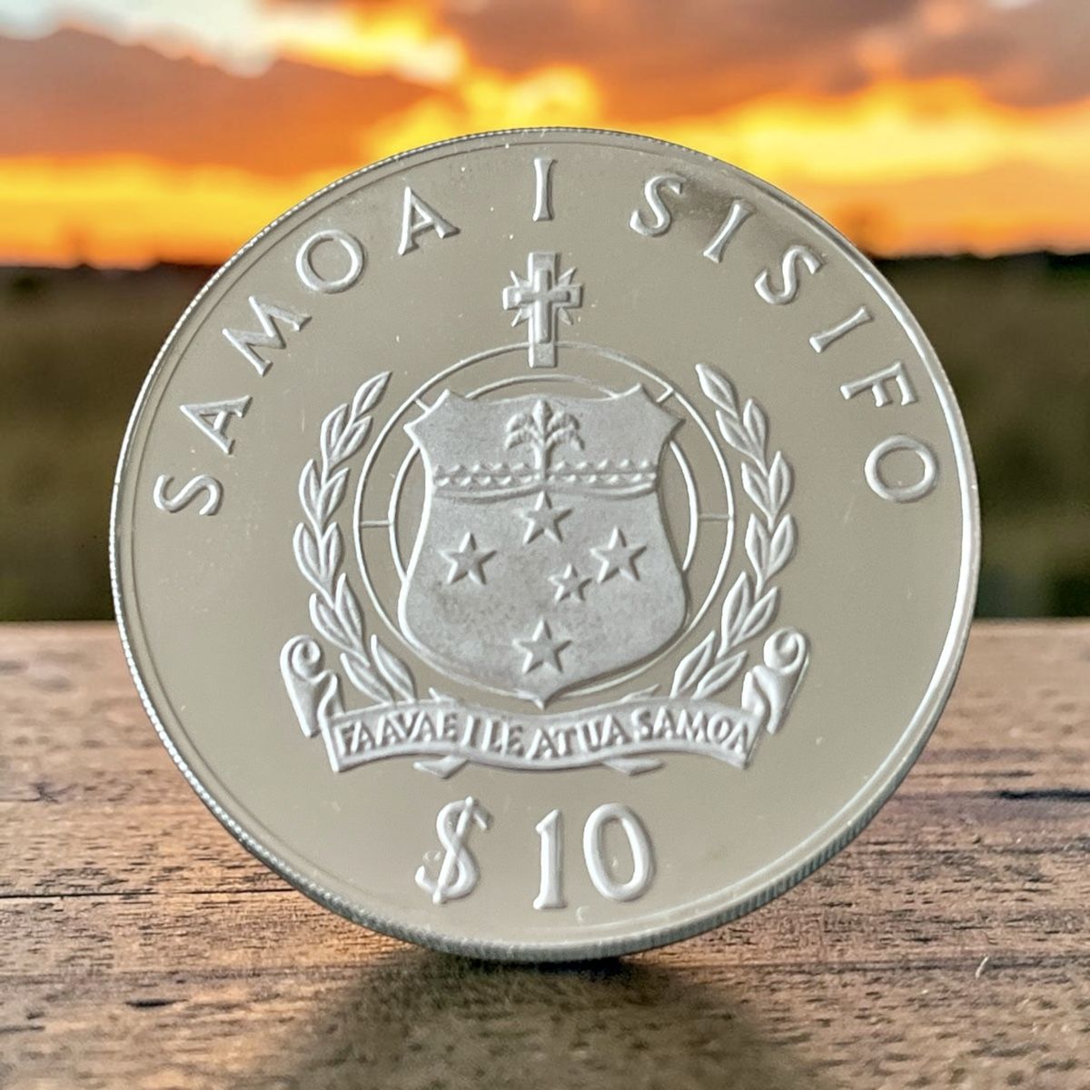 Tutti le monete: Samoa 10 Dollar 1986 – Nuovo (secondo la descrizione) da Winterthur venduto da Numismatica-Vitu