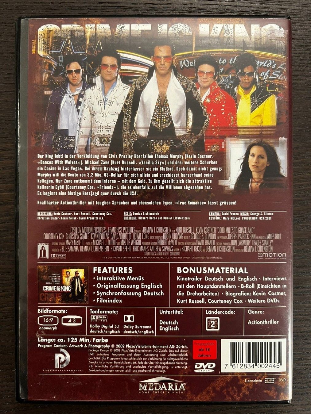 Tutti i DVDs: Crime is King – Usato da Zürich venduto da FilmFreunde 1