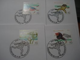 Pro Juventute 1997, FDC Satz und  Einzel