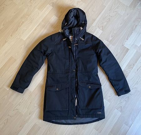 Fjällräven Winterparka Womens Singi Wool Padded S schwarz