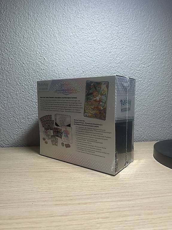 Pokémon Carte collezionabili: Prismatische Entwicklung Top Trainer Box – Nuovo e nell'imballaggio originale da Volketswil venduto da aim_kc7m 2