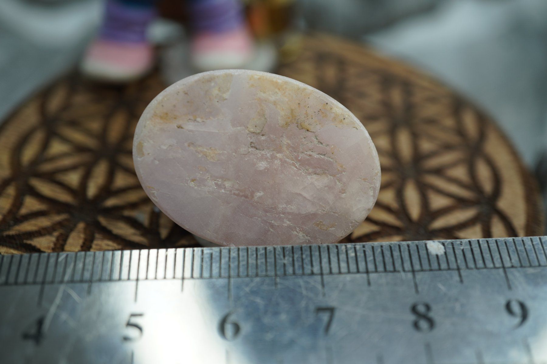 Minerali & Pietre curative: Morganit   Blatt Geschnitzt  Cabochon   Ab 1.- – Nuovo e nell'imballaggio originale da Eschenbach SG venduto da topstone 5