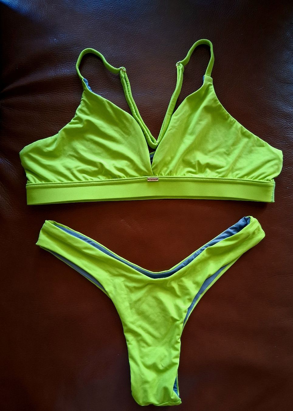 Badekleider & Bikinis: DKOKO Flow Bikini-Set Neongelb Gr. XL – Neu (gemäss Beschreibung) aus Tamins von LisaMorpurgo 4
