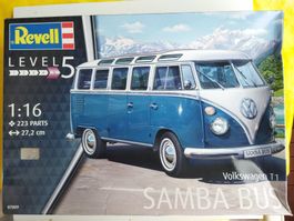 VW T1 Bulli "Samba", Bausatz von Revell 1/16, Fabrikneu