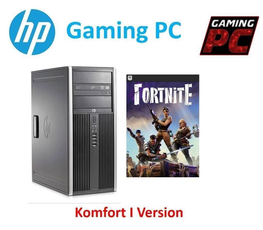 FORTNITE Gaming PC HP 8200 GFORCE GT730 | Kaufen auf Ricardo