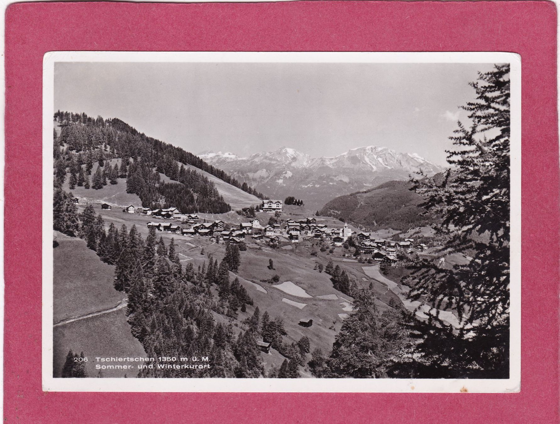 Cartoline postali: Tschiertschen 1945 – Usato da Herisau venduto da Lisegrat2008