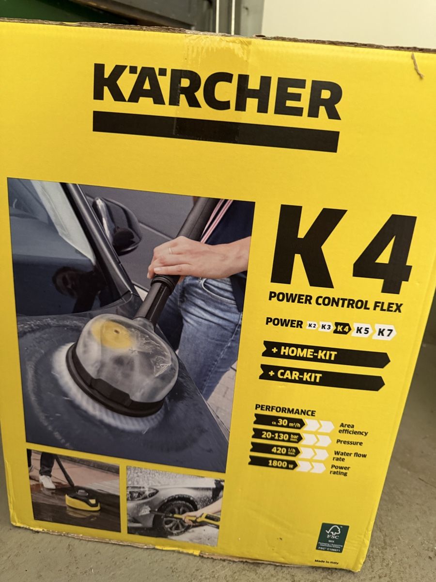 Kärcher Nettoyeurs à haute pression: KÄRCHER K4 power control flex car – Neuf avec emballage d'origine à Péry par peaudane
