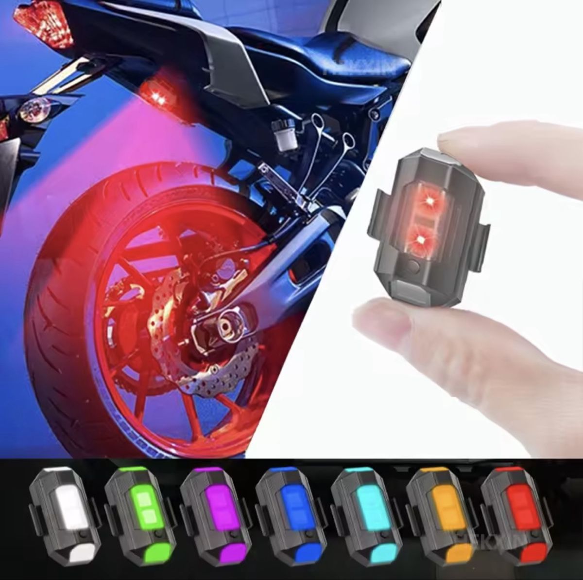 Lampade: Mini luce/faretto a LED ricaricabile per moto e droni – Nuovo e nell'imballaggio originale da Genestrerio venduto da jon_68mf 1