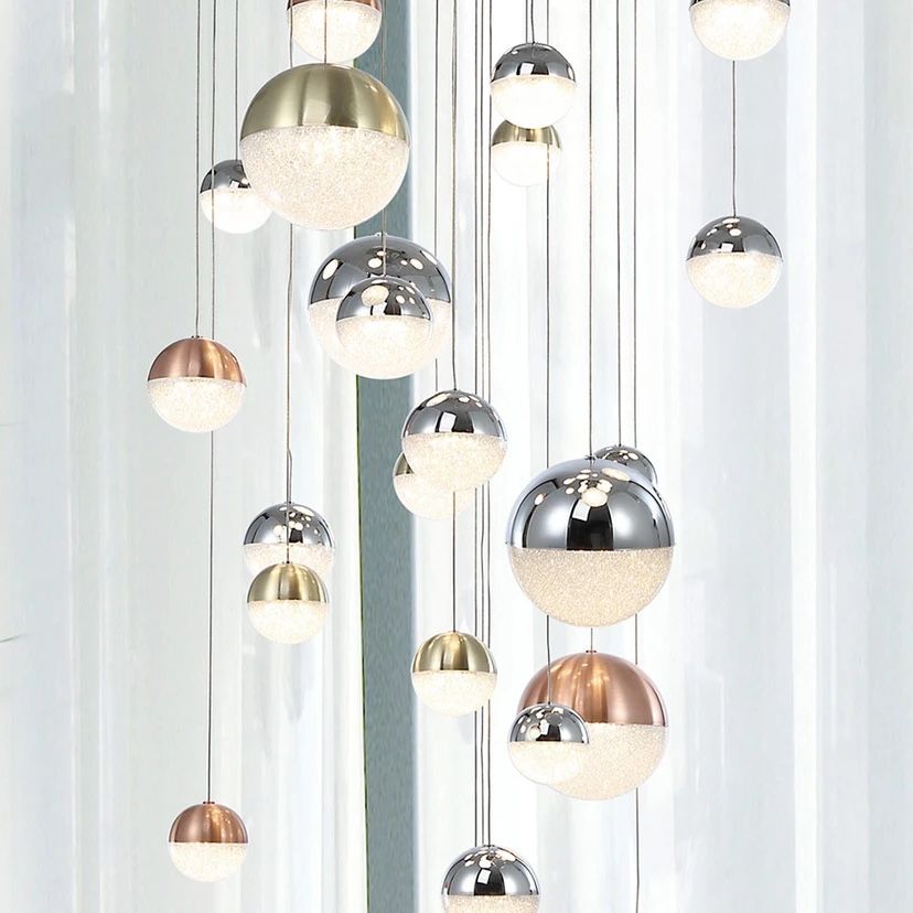 Lampadari & plafoniere: Aufhängung LED Sphere multicolor 27 Lampen smart – Nuovo (secondo la descrizione) da Arlesheim venduto da kay_v7nr 5