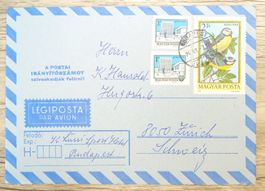 TR69 Enveloppe + Timbre Hongrie 1974