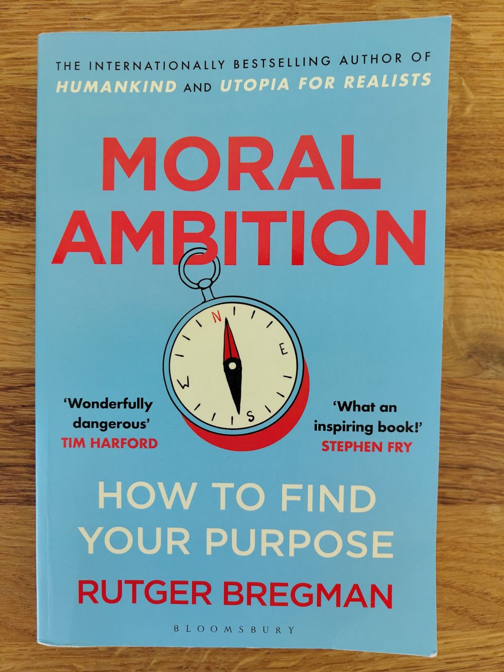 Libri: Moral Ambition, Rutger Bregman, Englisch – Usato da Interlaken venduto da dmncmg