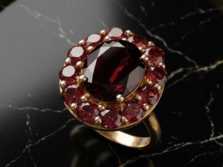 Ringe: Bague Grenat luxueuse – Neu und originalverpackt aus St-Maurice von Sandrinette123 6