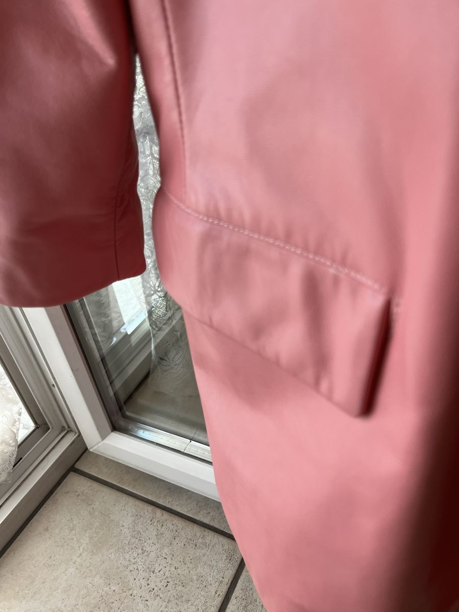 Giacche: Eleganter Rosa Lederblazer Gr. 42 – Usato da Mellingen venduto da Engelkuss 9