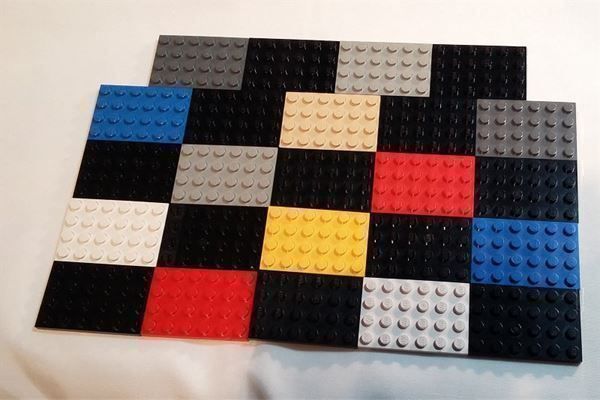 Lego Kit di costruzioni: Lego 24 Platten 6 x 4 -A78 – Usato da Morges venduto da cardeman61
