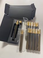 Edle Parfüm oder ätherisches Öl Spray aus Glas mit Verpackun