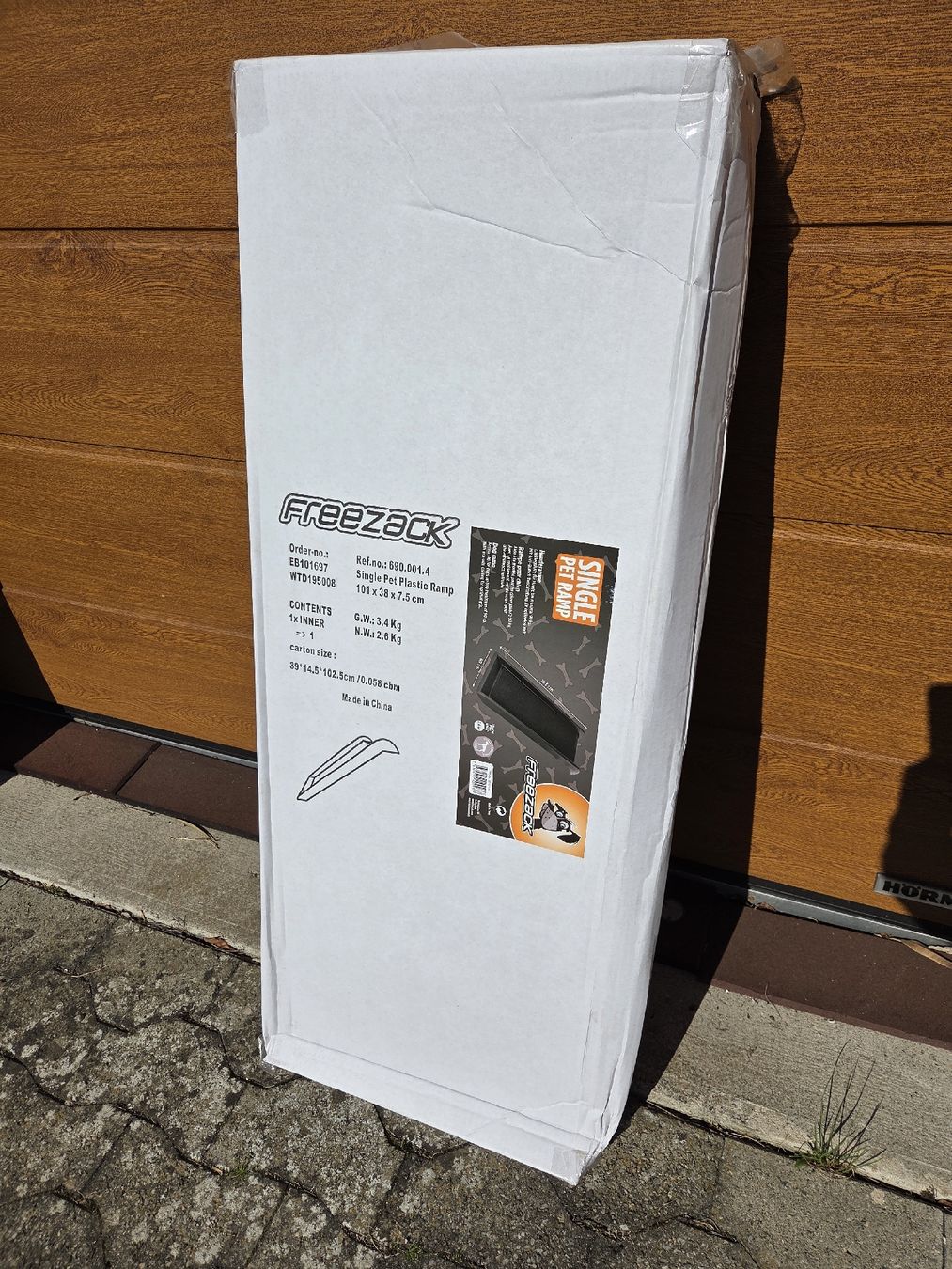 Gabbie, trasporto & Sicurezza: Freezack Hunderampe – Nuovo e nell'imballaggio originale da Laupen ZH venduto da Cougar70 3