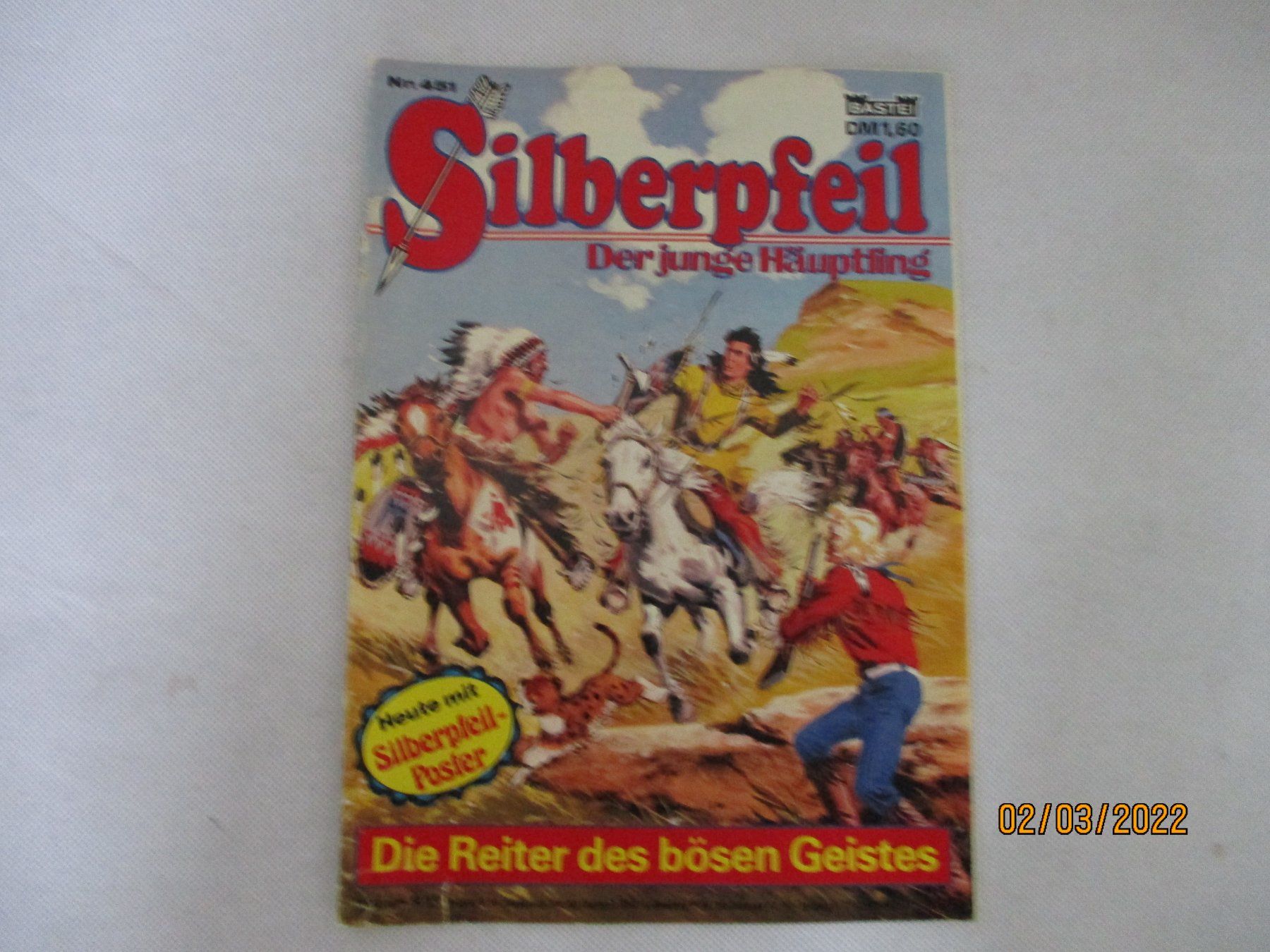 Fumetti: Silberpfeil Nr.451 Bastei Verlag – Usato da Liestal venduto da Disc-Point