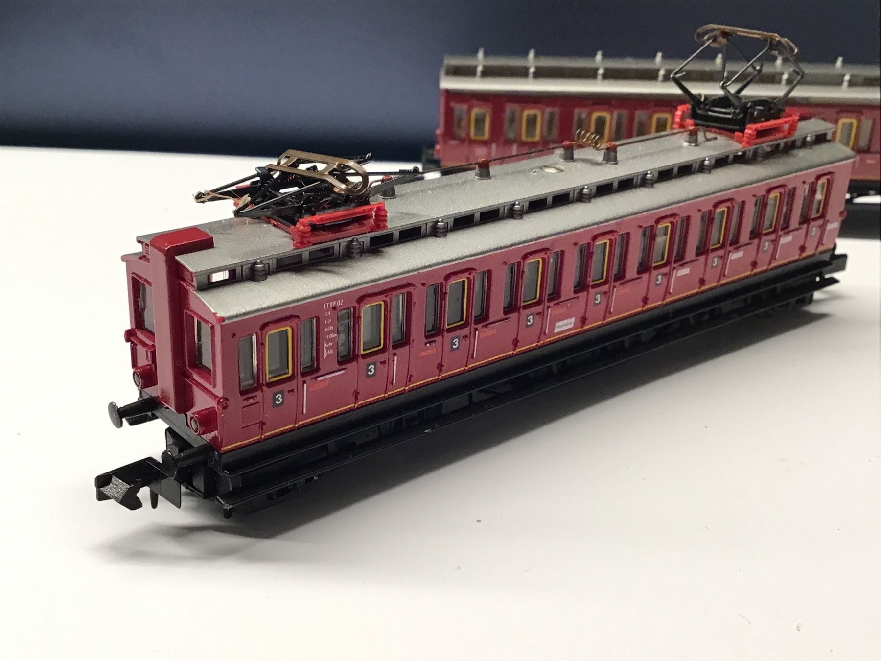 Arnold Modellini di ferrovie: ARNOLD 2935/2936 ORTSZUG N – Usato da Männedorf venduto da Modellbau-wyss