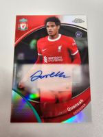 JARELL QUANSAH 2023-24 Topps Chrome Liverpool FC RC Auto