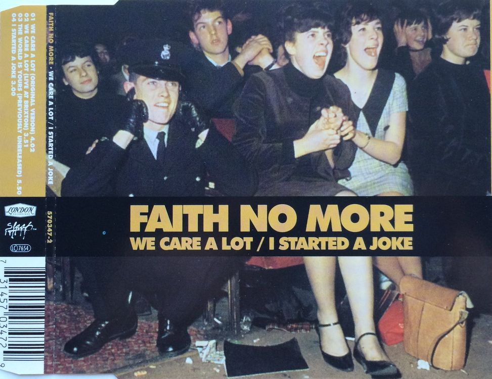 FAITH NO MORE WE CARE A LOT Kaufen auf Ricardo