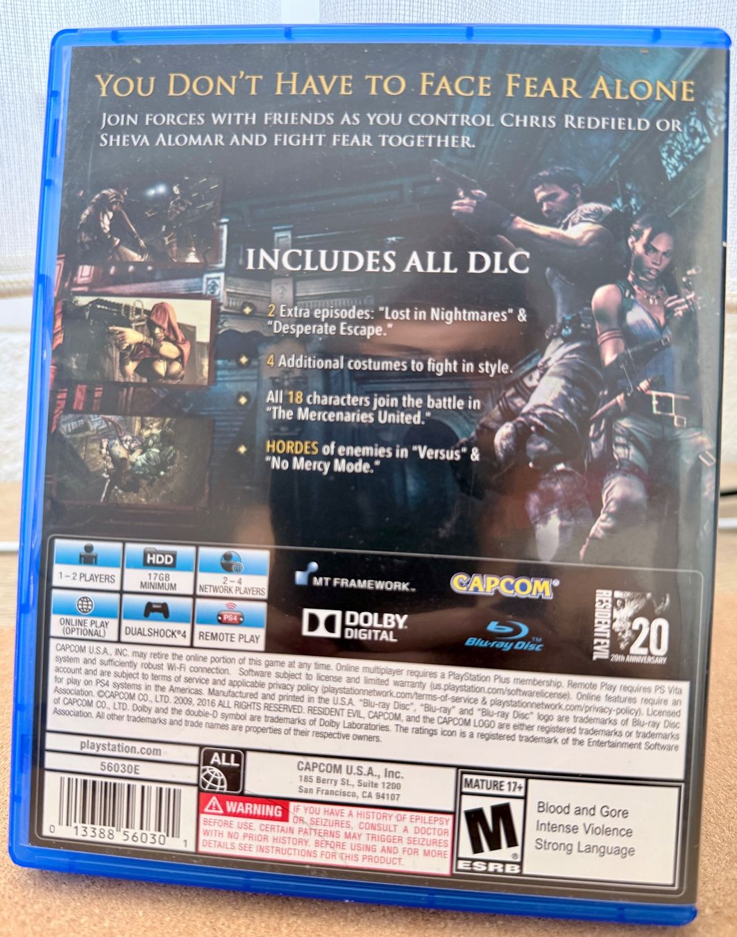 Sony Jeux: PS4/PS5 Resident Evil 5 (ESRB) – D'occasion à Dintikon par Onomichio-Kun 1