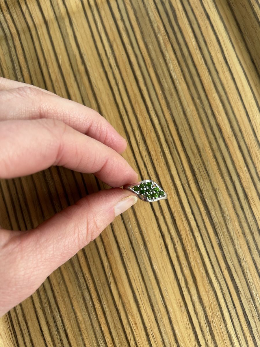 Anelli: Ring Silber mit Tsavorit – Usato da Birsfelden venduto da Exclusivity 4
