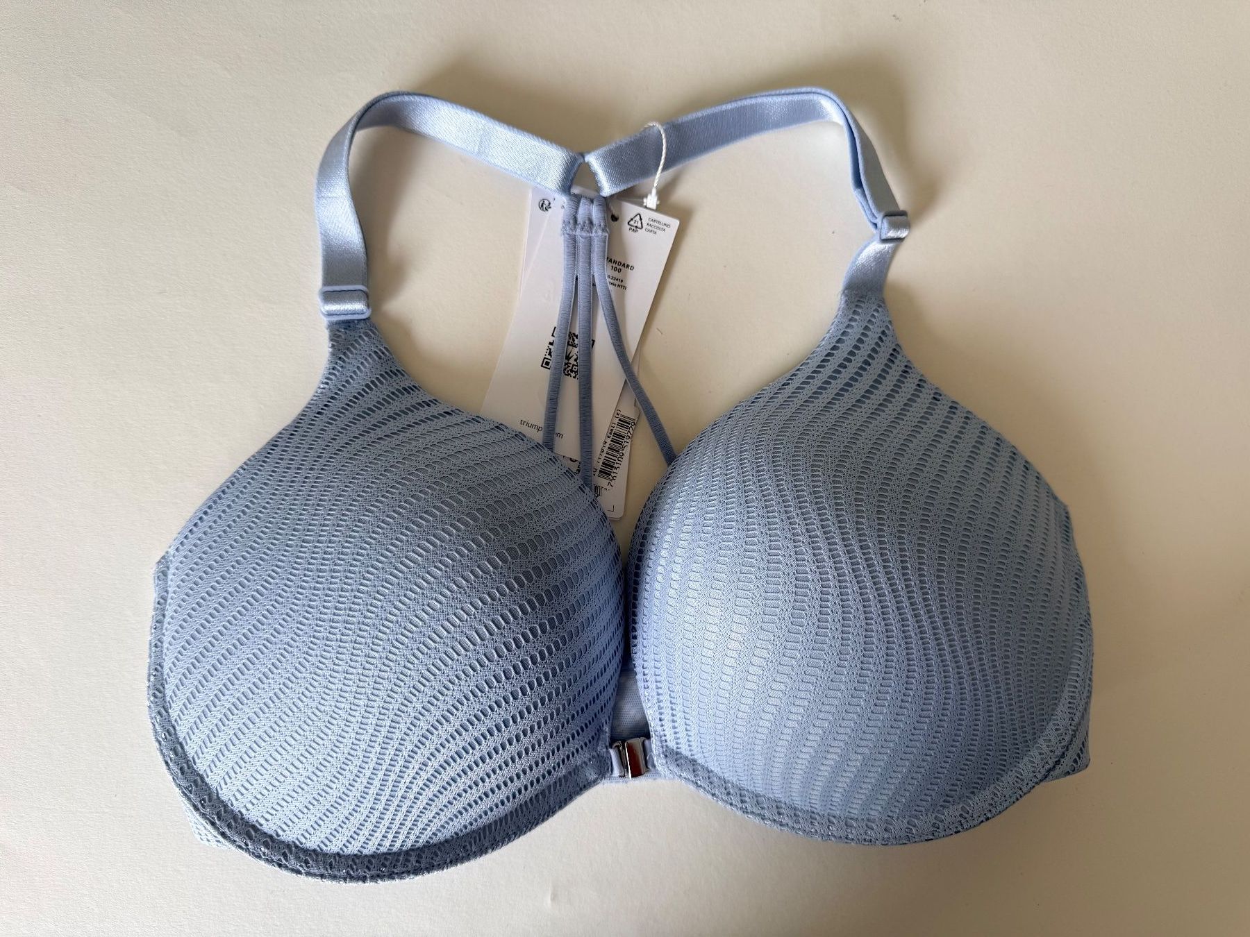 Triumph Altra biancheria intima: TRIUMPH, Push-Up-BH HARMONY SPOTLIGHT, Grösse 75D, Hellblau – Nuovo e nell'imballaggio originale da Rudolfstetten venduto da gst_g7xl 5