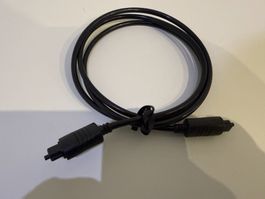 Opto-Kabel, Toslink Kabel, 1 Meter, Schwarz, stabil, NEU