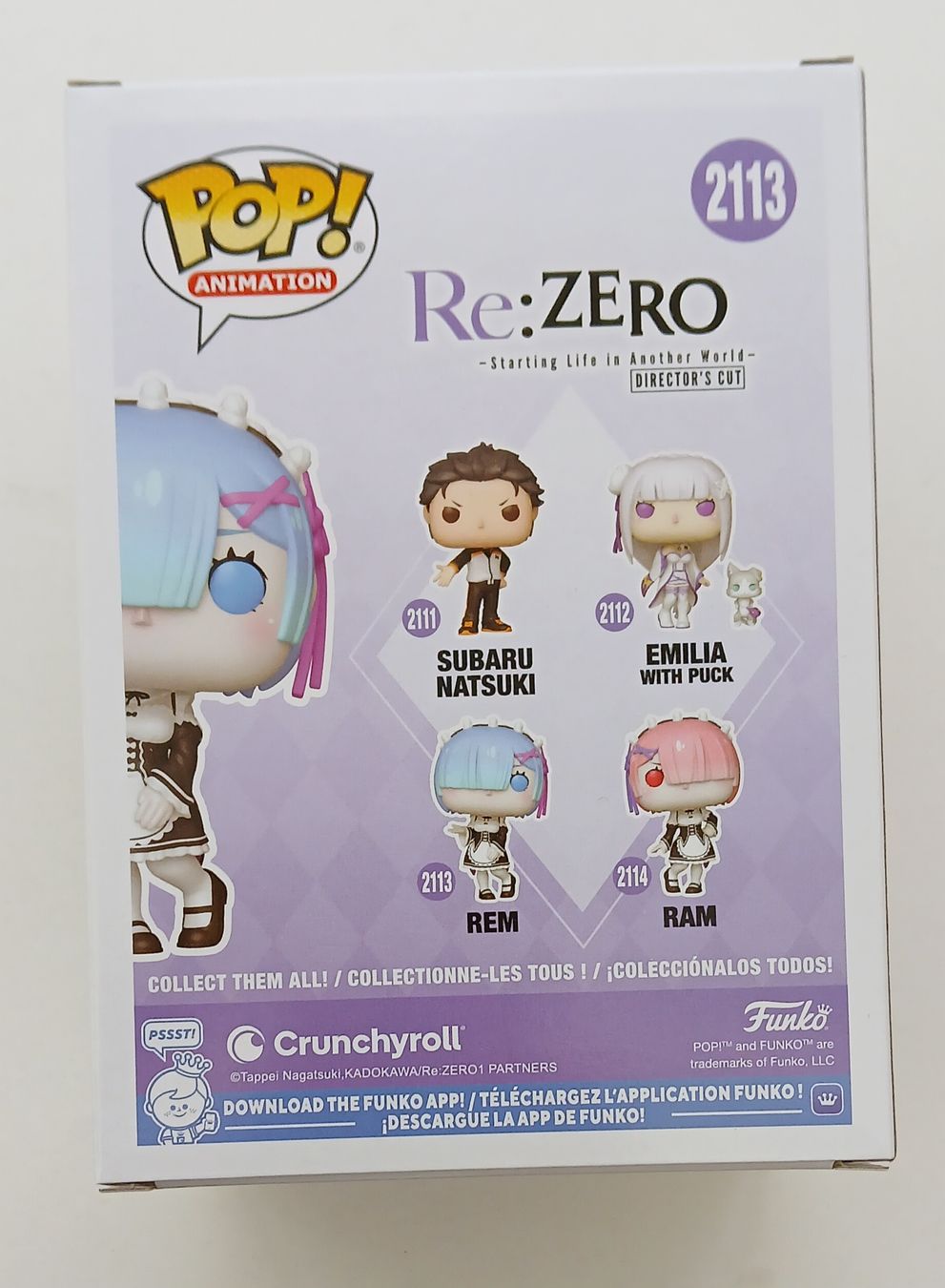 Funko Statuette: Funko Pop Rem 2113 Re:Zero  – Nuovo e nell'imballaggio originale da Le Sentier venduto da Funko-Pop-1979 2