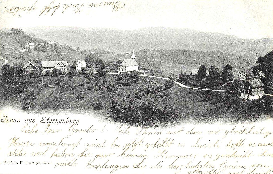 Cartoline postali: AK GRUSS aus STERNENBERG 1905 – Usato da Schlossrued venduto da Aronliam