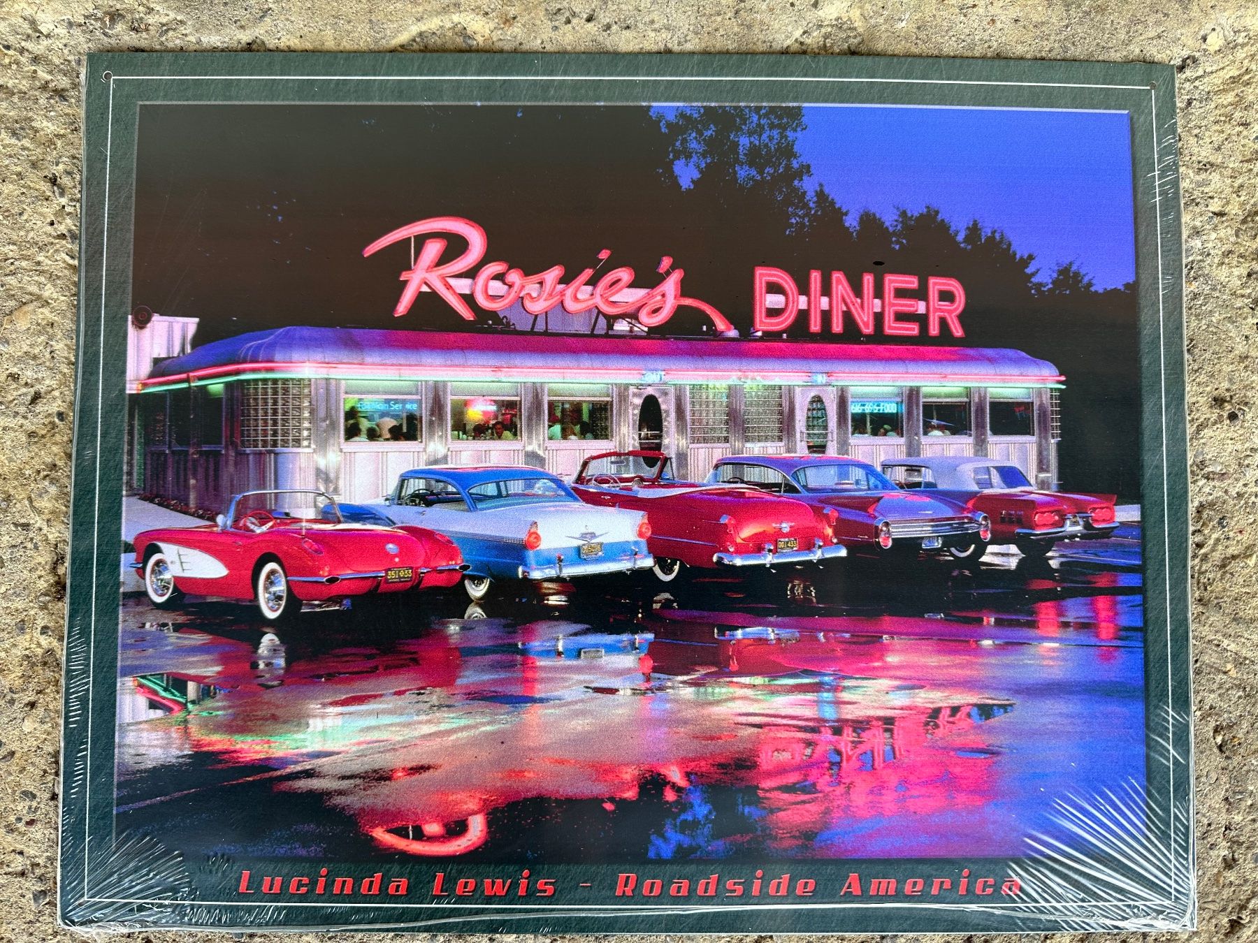 Schilder: Rosies diner corvette ford Cadillac Oldsmobile Oldtimer – Neu (gemäss Beschreibung) aus Reinach AG von rares75