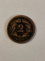 Münze 2 Rappen 1850