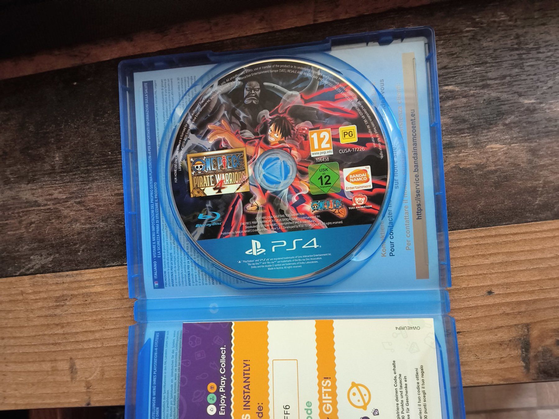 Sony Spiele: One piece pirate warriors 4-PS4 – Gebraucht aus Renens VD von klovir 2