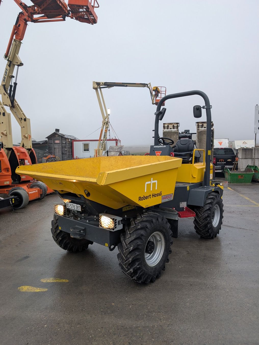 Alle Maschinen: 3t NC Raddumper SW1939-A – Gebraucht aus Scherz von Mietpoint_Hossli 3