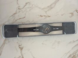 Montre automatique 17 rubis fond transparent noir