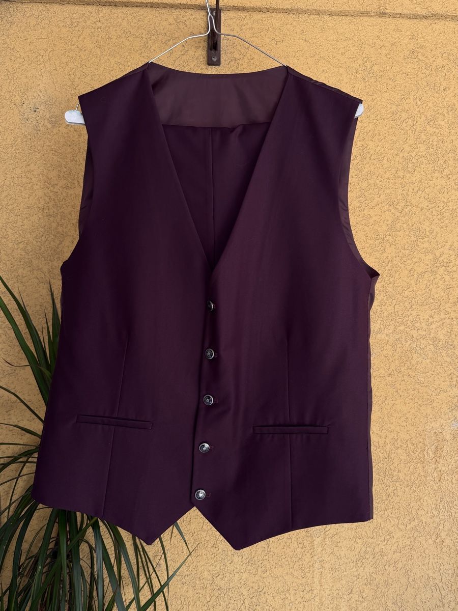 Anzüge: Completo da cerimonia da uomo bordeaux taglia 54 SLIM  – Gebraucht aus Glis von dor_b2nc 3