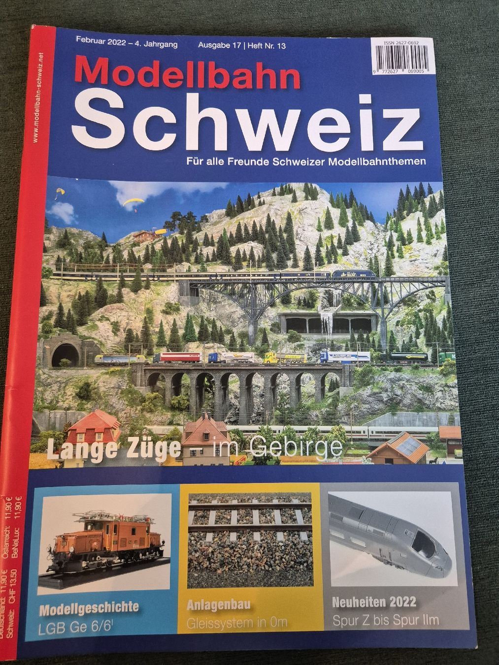 Riviste & Magazine: Modellbahn Schweiz 2022 Nr.13 – Usato da Ehrendingen venduto da Amigo5