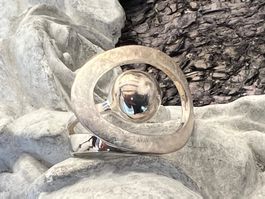 Designer Ring aus einer Silberschmiede G 58  Sterling Silver