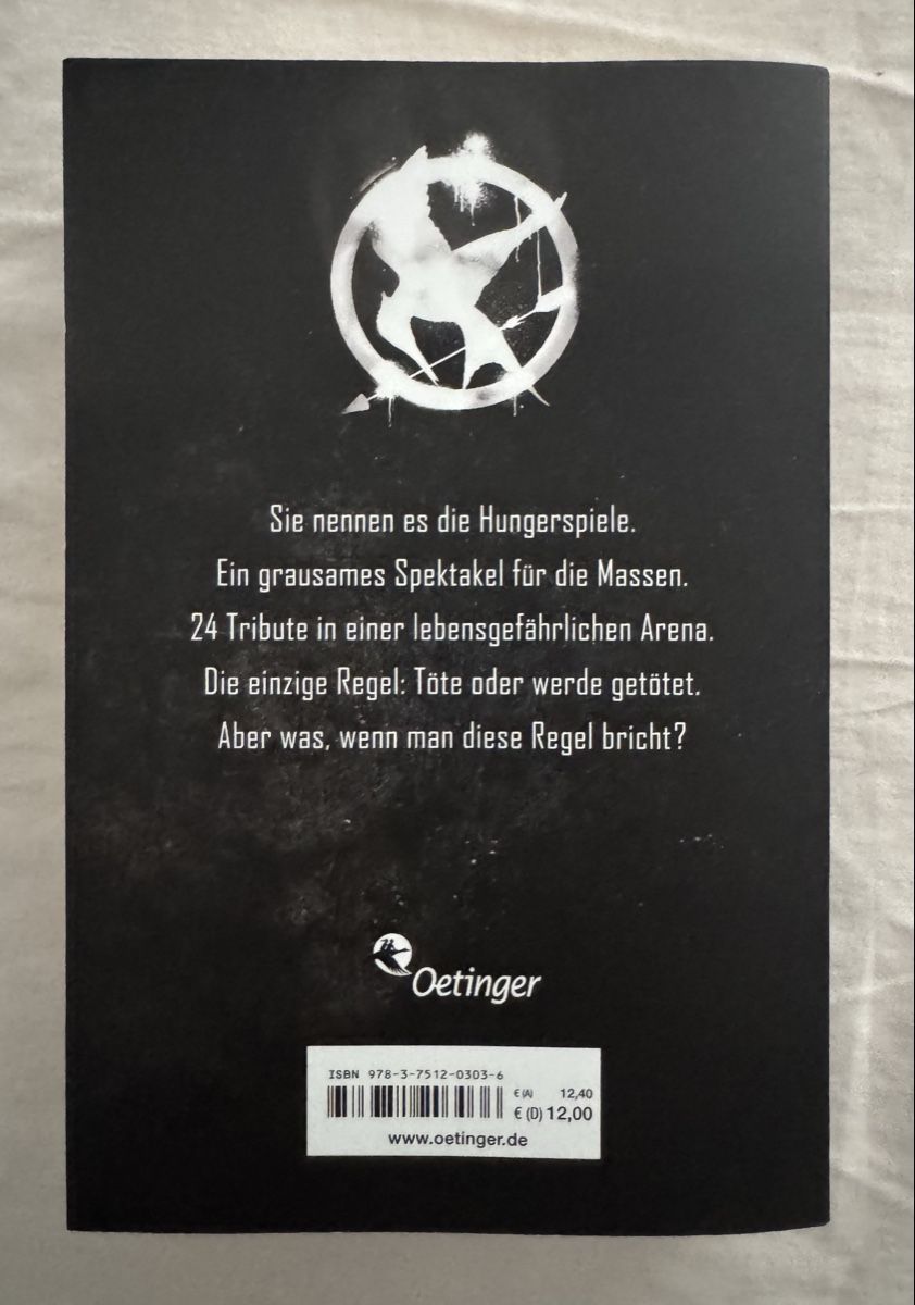 Bücher: Die Tribute von Panem – Gebraucht aus Binz von Gregor13 1