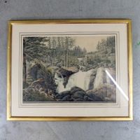 Annette Merian, grosses Aquarell, 1819