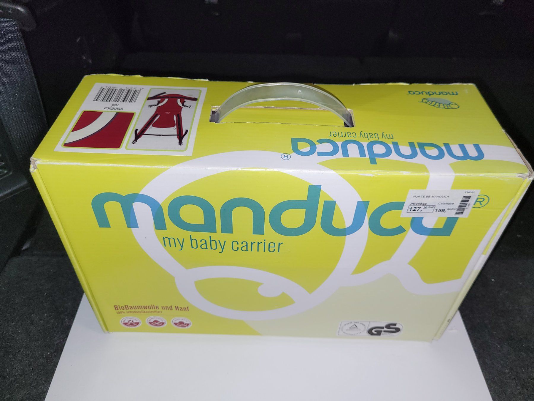 Manduca Marsupi portabebè: Manduca Babytrage – Usato da Hochdorf venduto da Ricardo151 1