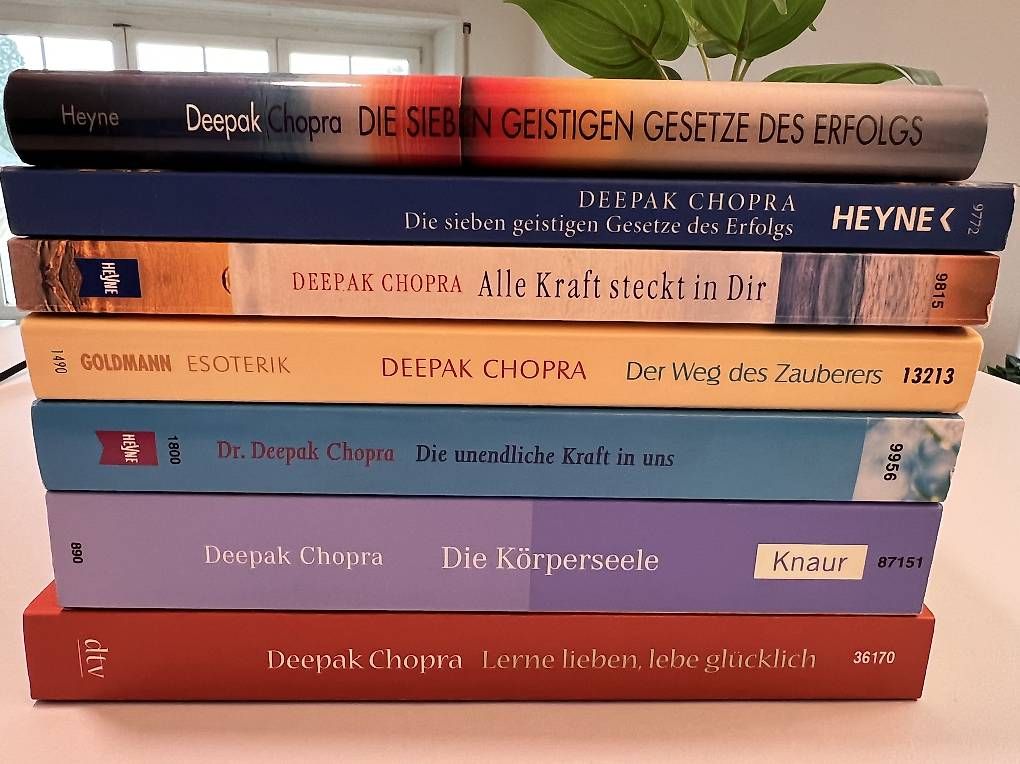 Libri: Deepak Chopra Büchersammlung – Nuovo (secondo la descrizione) da Zürich venduto da Chopard 1