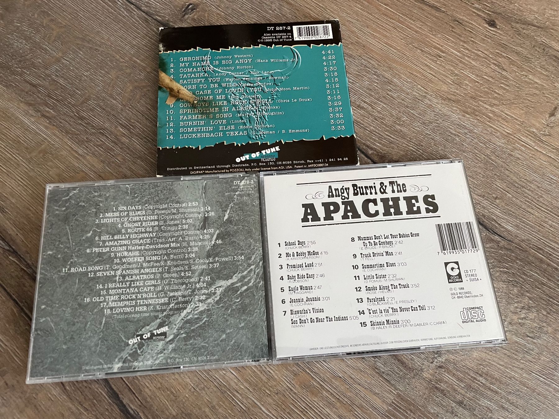 CD: 3x Angy Burri & The Apaches – Nuovo (secondo la descrizione) da Reinach AG venduto da trigger7811 2