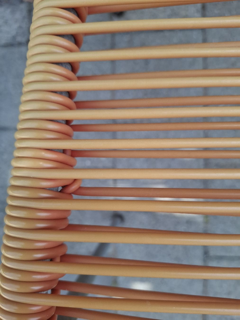 Sedie: Chaise spaghetti orange – Usato da Le Landeron venduto da celia2592 4