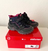 Elefanten Outdoorschuhe Foxy Flix Weit, Blau/Rosa, Gr. 31