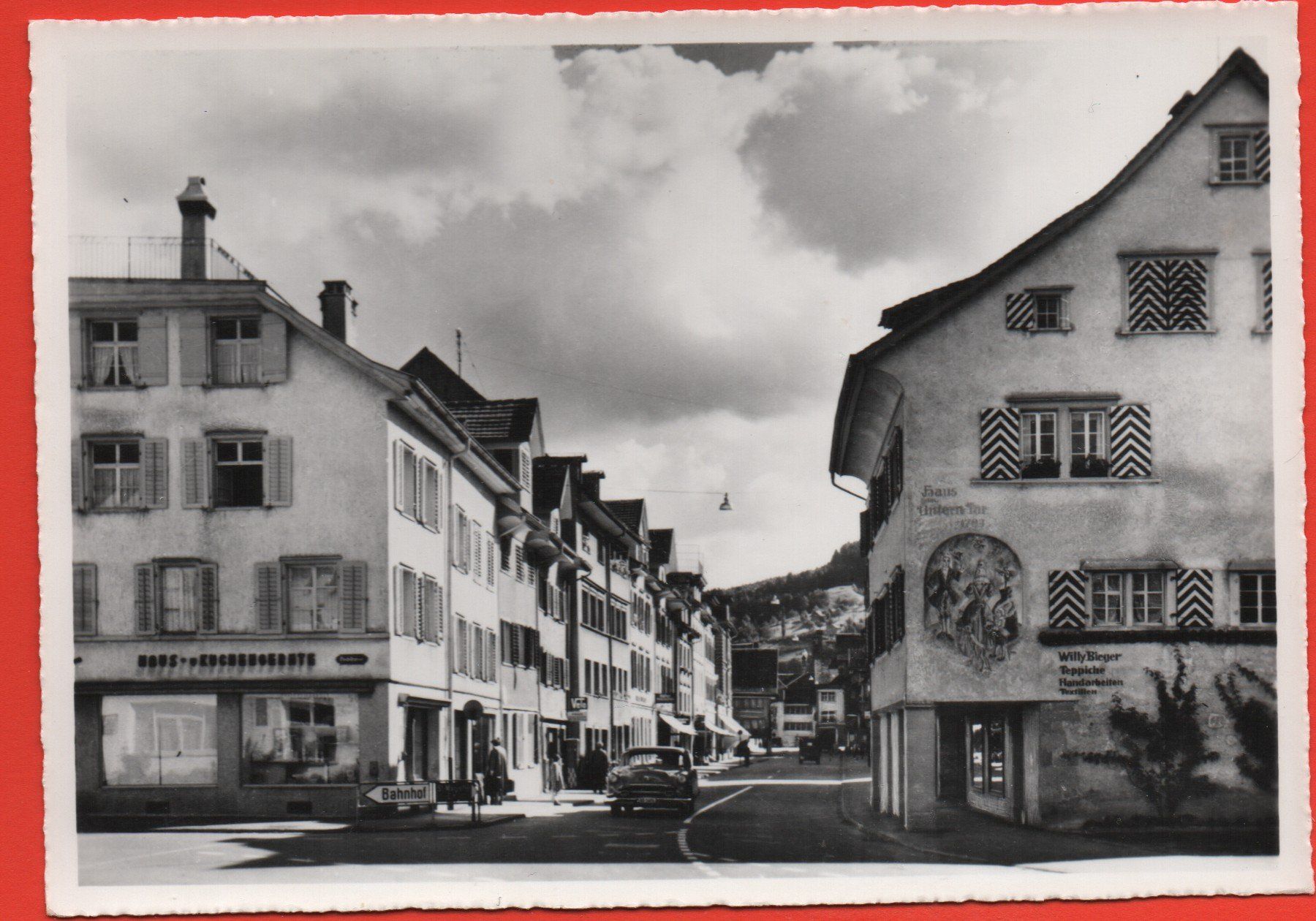 Cartoline postali: RHEINECK Hauptstrasse - Auto – Nuovo (secondo la descrizione) da Jona venduto da philajona