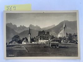 alte Ansichtskarte Wildhaus