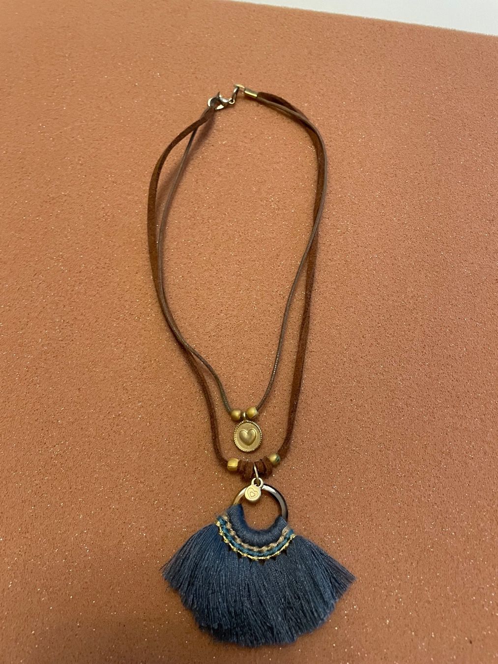 Catenine: Collier double tour de cou style Indian – Nuovo (secondo la descrizione) da Pully venduto da kaba07