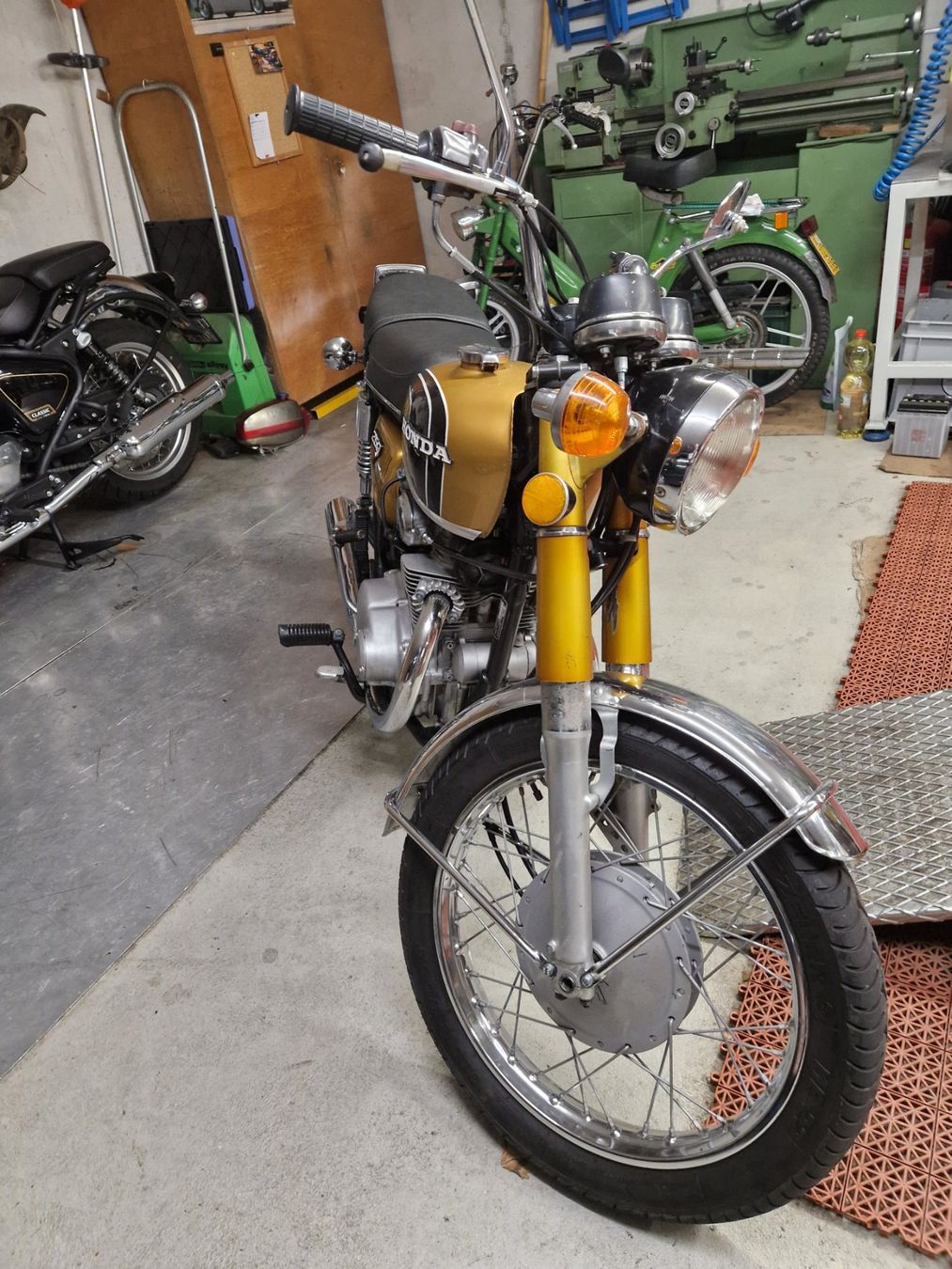 Honda Route: Honda CB 250 Veteran – D'occasion à grossaffoltern par scirocco03 5