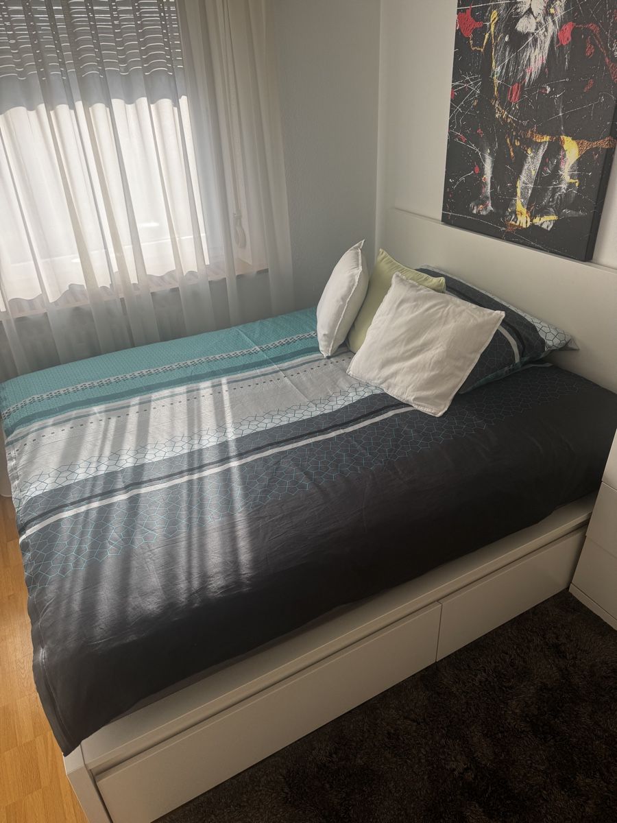 Ikea Letti: Ikea Gebrauchtes Doppelbett mit Schubladen – Usato da Birsfelden venduto da sla_w62j